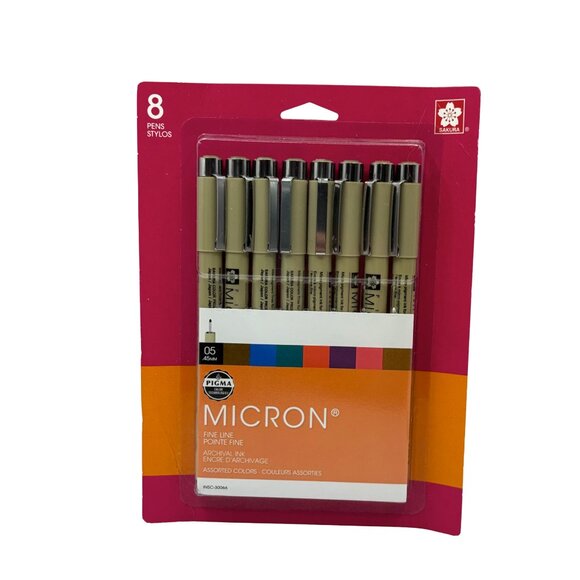 Micron Pen Set + Make Market Pouch - Picture 2 of 3